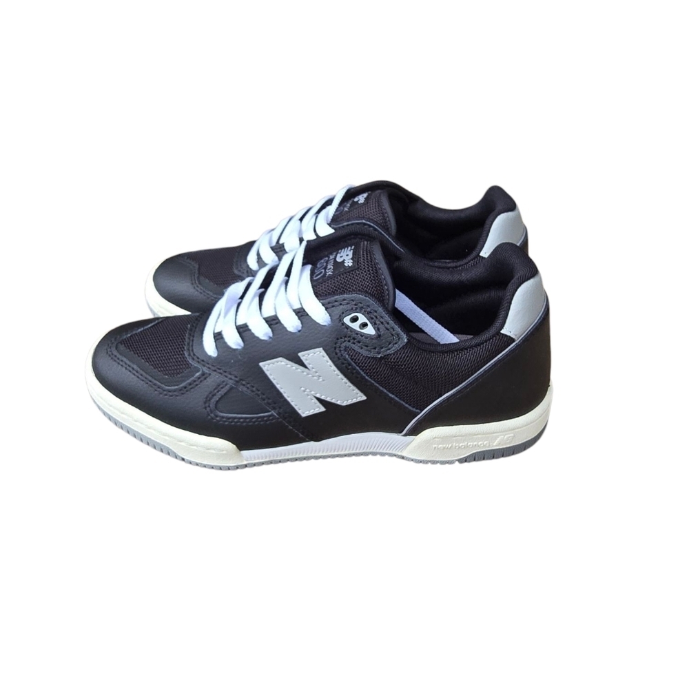 Unisex New Balance Numeric Tom Knox 600 Black Grey Size Mens 6.5 Womens 8